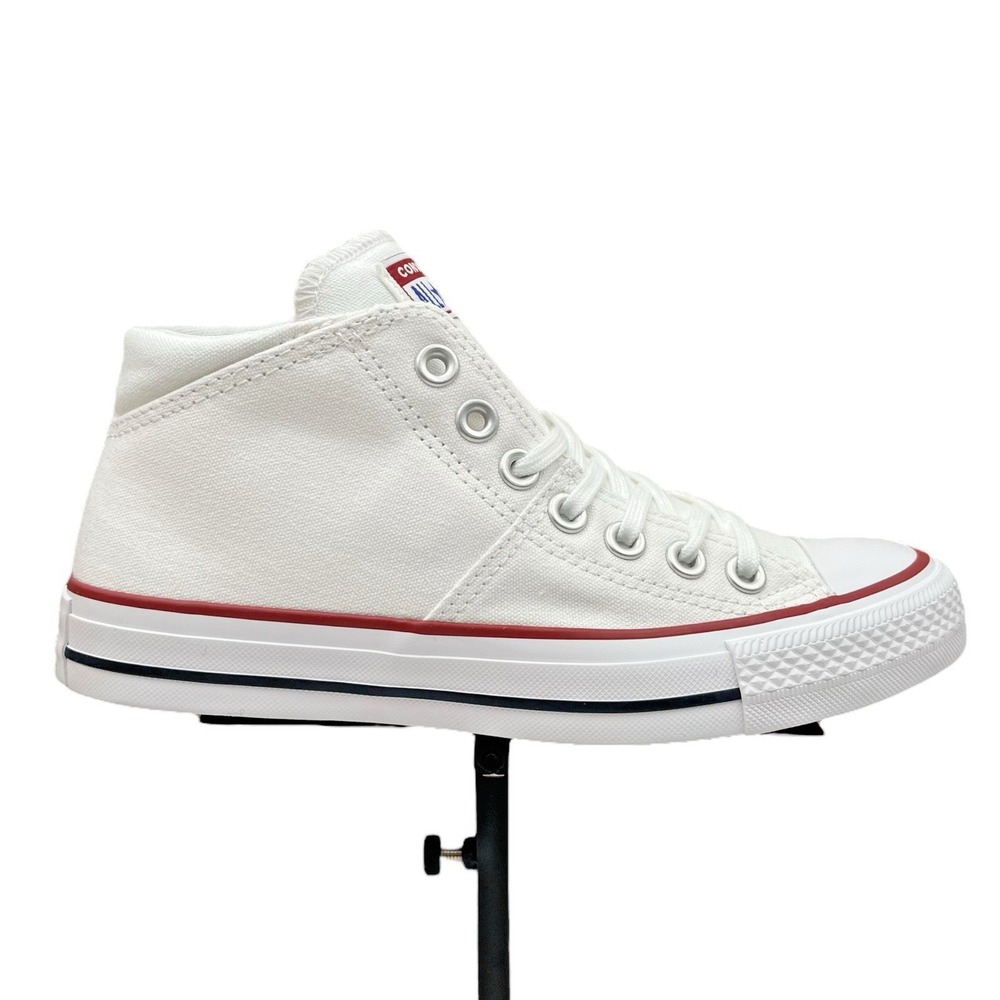 Converse Chuck Taylor Madison Women's Mid Top Canvas Sneakers Size 6 White Shoes